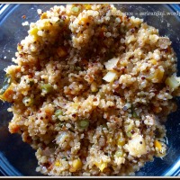 Quinoa with Soya chunks and Veggies
